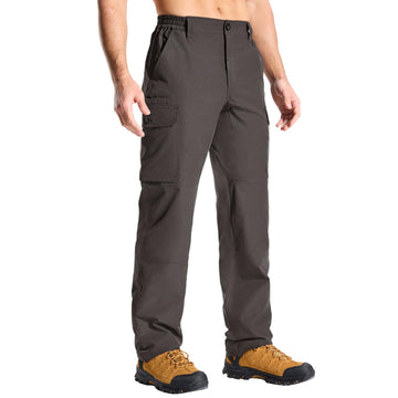LOOGU Cargo Pants front view with seven pockets for secure hiking essentials