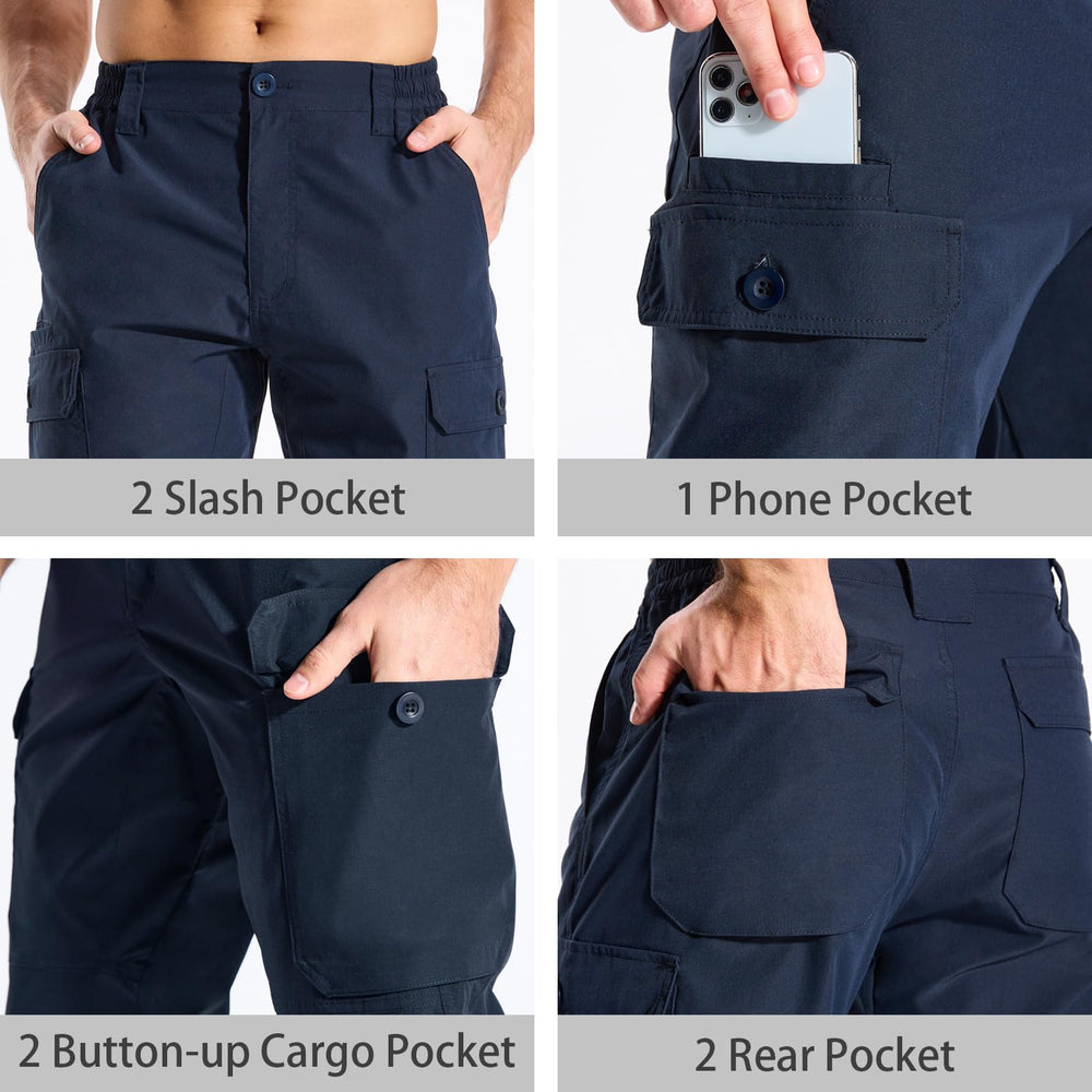 LOOGU cargo pants UV protection for sunny outdoor days