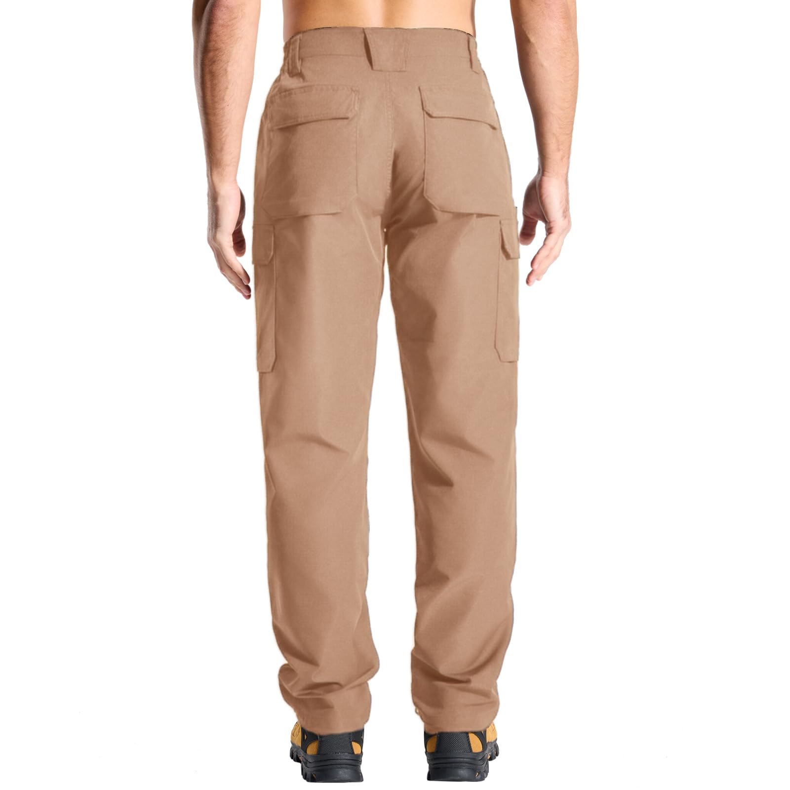 LOOGU cargo pants water-resistant fabric for weather-friendly hikes