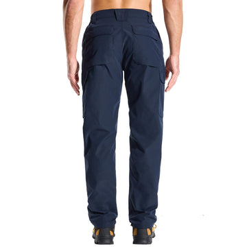 LOOGU cargo pants show water-resistant fabric for light rain adventures