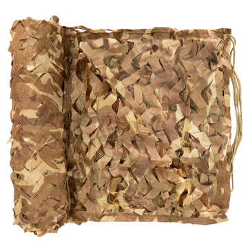 LOOGU Desert Camo Netting leaf foliage camouflage for outdoor concealment and quick shade