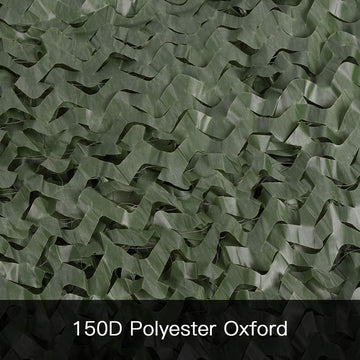 Loogu green camo netting 3D leaf foliage adds natural texture for hiding
