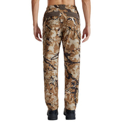LOOGU men's camo hunting pants seven-pocket layout; organized storage for essentials.