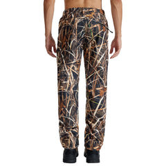 LOOGU camo hunting pants side pocket layout for easy gear access
