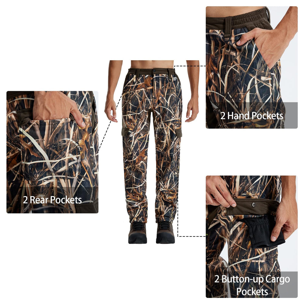 LOOGU hunting pants pocket layout designed for phone, tools, and EDC