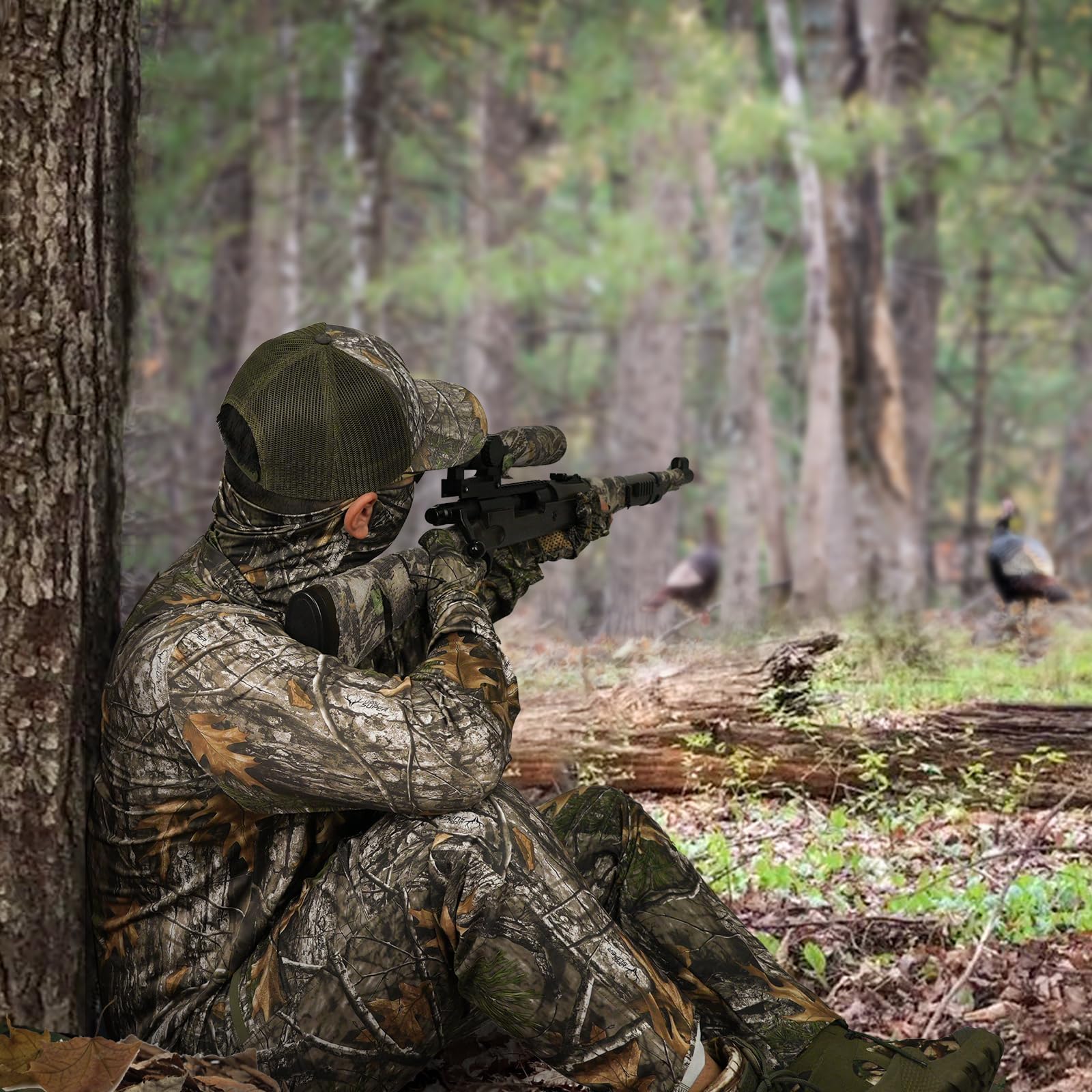 LOOGU ripstop fabric provides durability for rugged outdoor wear.