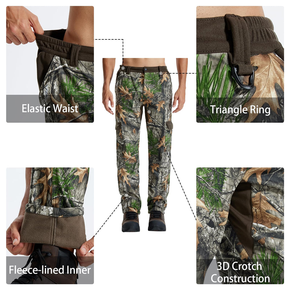 LOOGU UV-protection hiking pants shield from sun during daytime excursions
