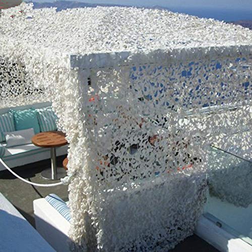 LOOGU hunting blind using snow camo net to blend into snowy terrain