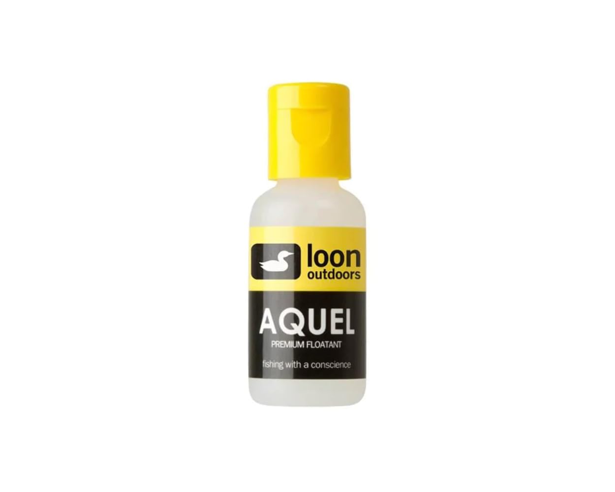Loon Aquel Premium Gel Floatant bottle with silicone-based formula for dry-fly buoyancy