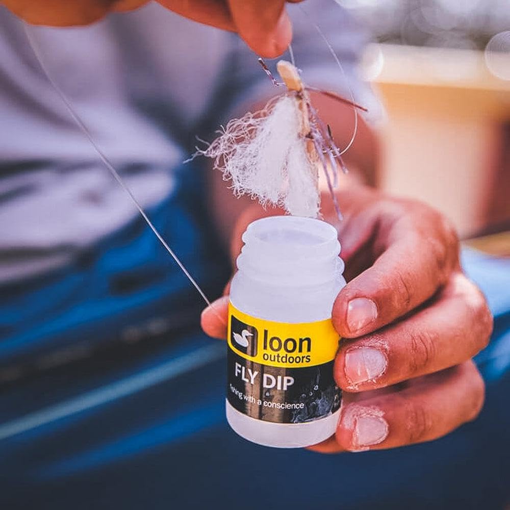 Loon Outdoors Fly Dip eco-friendly branding