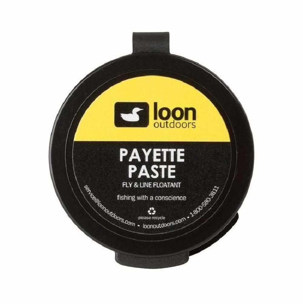 Applying Payette Paste to line and tippet for flotation