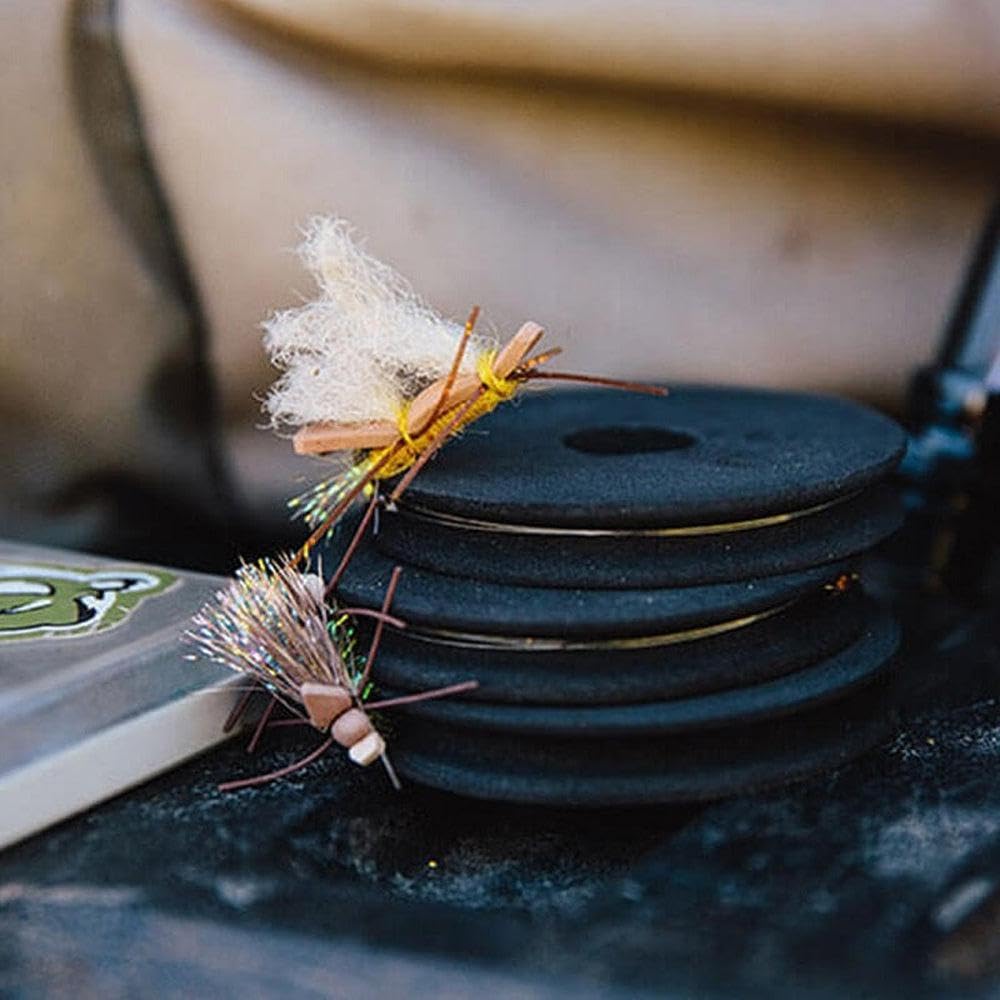 Loon Outdoors Rigging Foam stores flies and tippet for fast field rigs