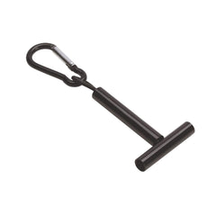Loon Outdoors Tippet Holder attached to a pack for easy tippet access during fishing.