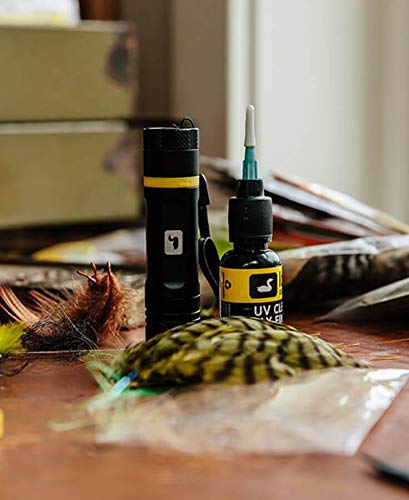 Loon UV Finish creates durable, crystal-clear coatings on fly bodies