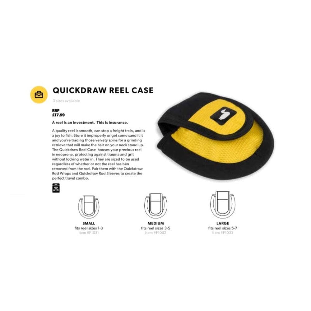 Loon Quickdraw Reel Case highlighting attachment without removal feature