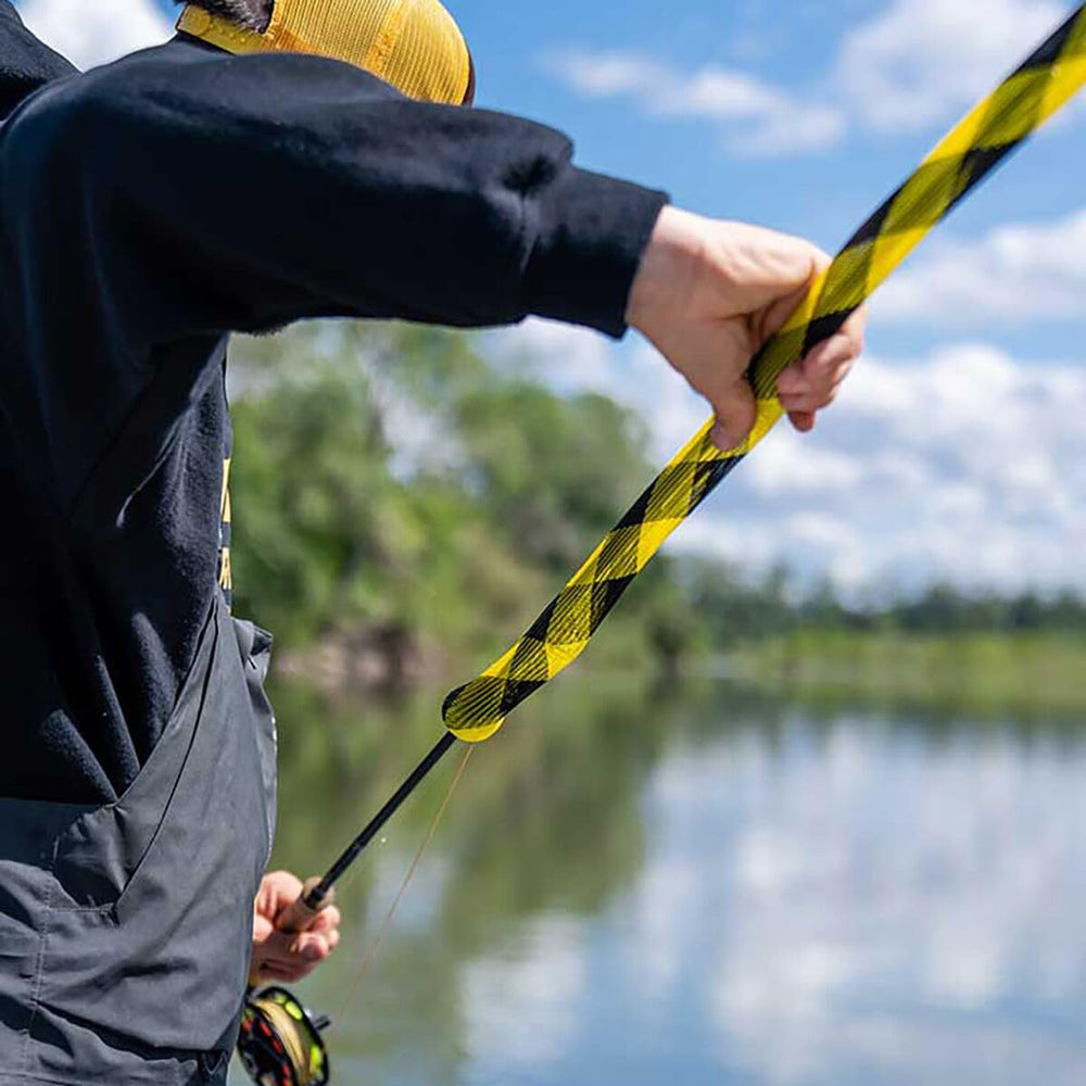 Loon Quickdraw Rod Sleeve closed keeps rods safe and neatly organized