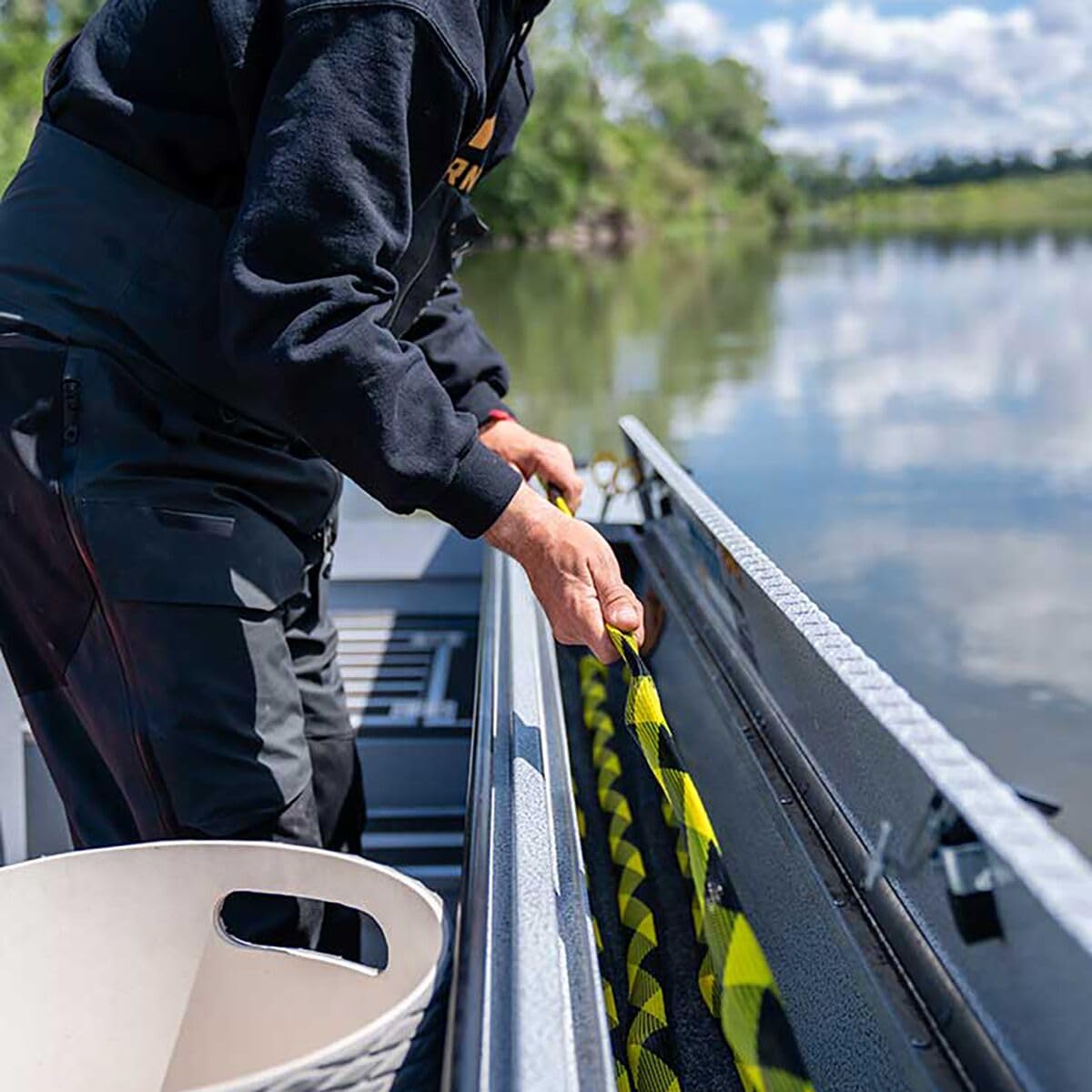 Loon Quickdraw Rod Sleeve portable organization keeps rods orderly at home or on the go.