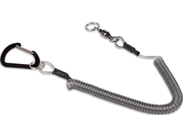 Loon Quickdraw Tool Tether with swivel on deck for tangle-free storage
