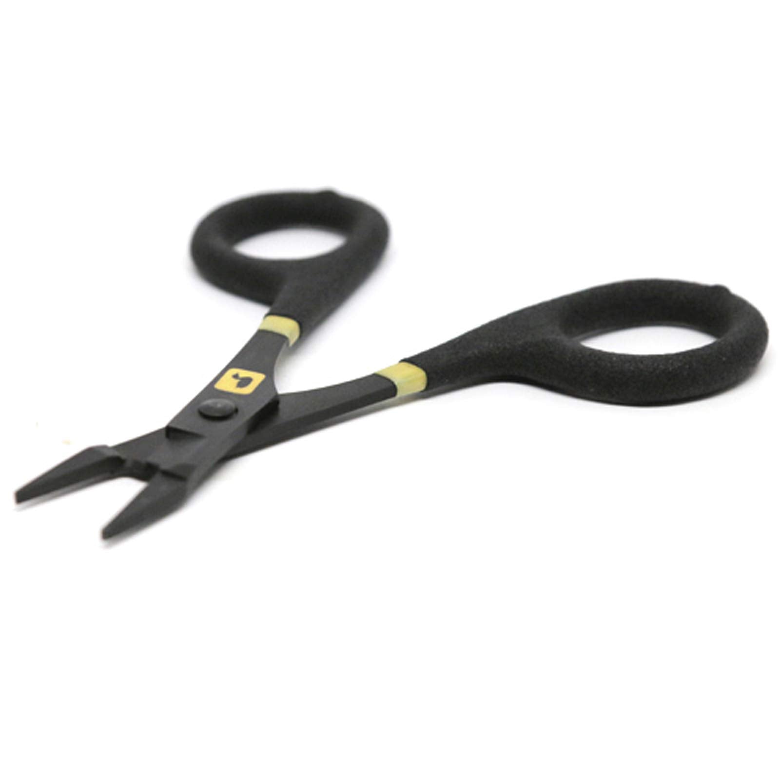 Loon Rogue Debarb Pliers handle grip, tacky to prevent slipping in wet conditions.