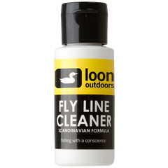 Loon Scandinavian Fly Line Cleaner bottle enables easier, smoother casting.
