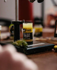 Loon Swax High Tack is applied to thread for extra bulk on flies.