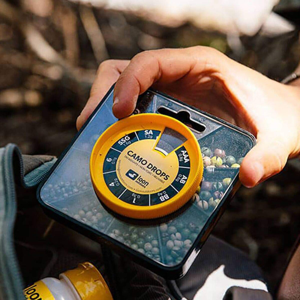 Loon Tin Drops 6 Division double-cut design simplifies re-use and adjustment