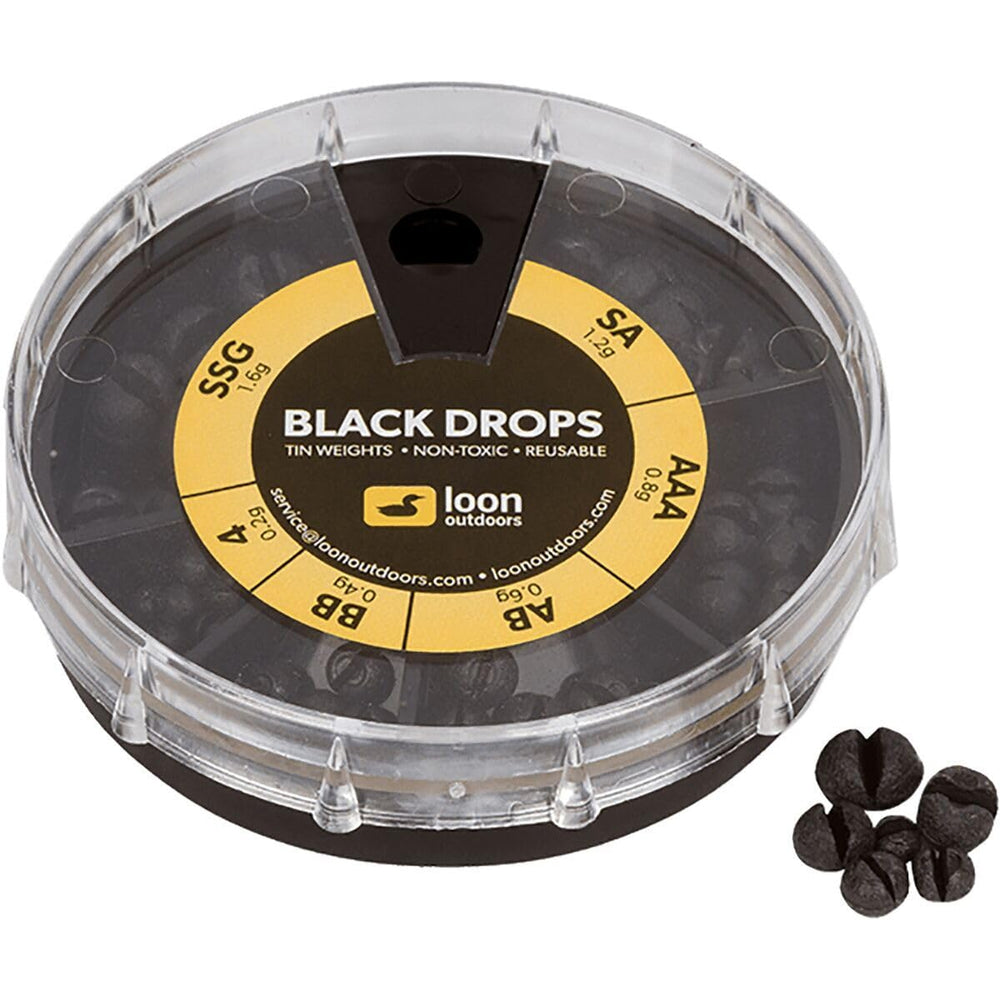 Loon Tin Drops 6 Division reusable container for precise portions on the go