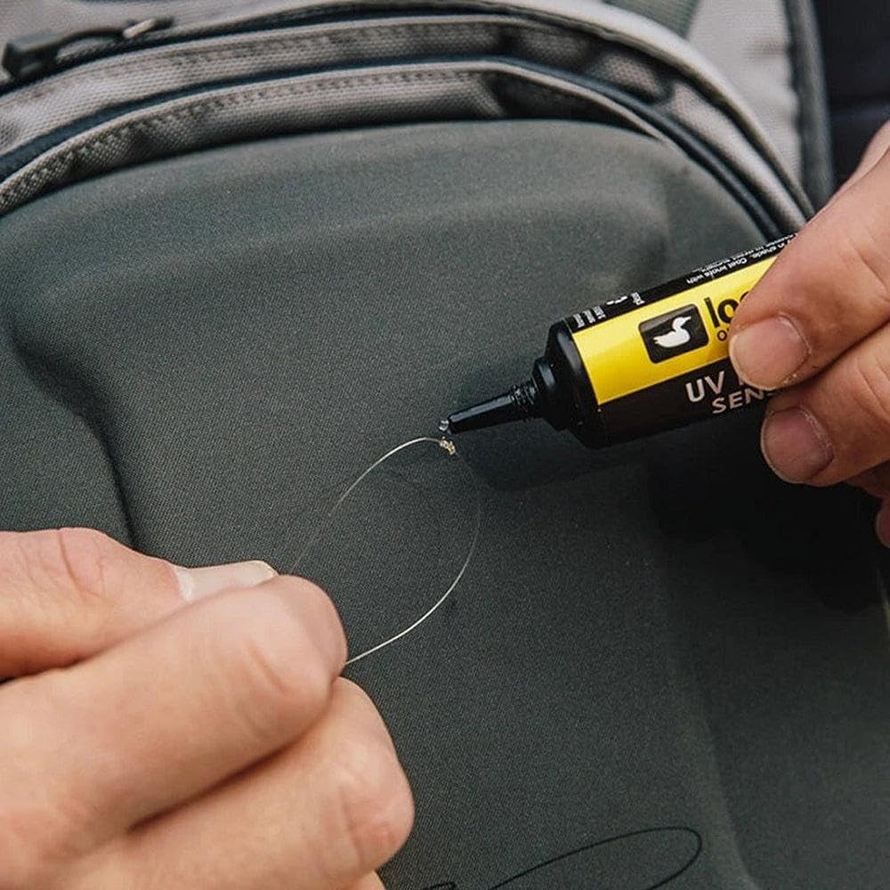 Loon UV Knot Sense soft pliable finish after cure for durable knot repair.