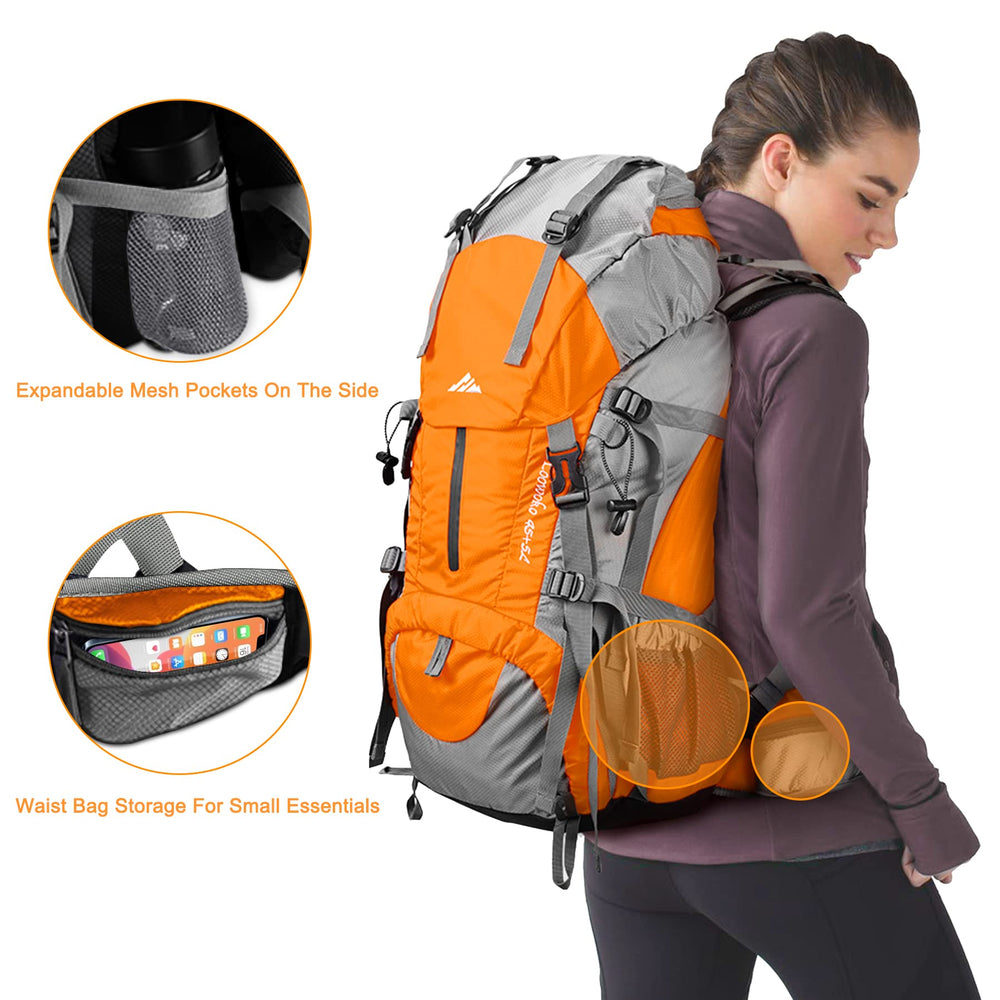 Loowoko back panel ventilation shows breathable design for hot-weather comfort.