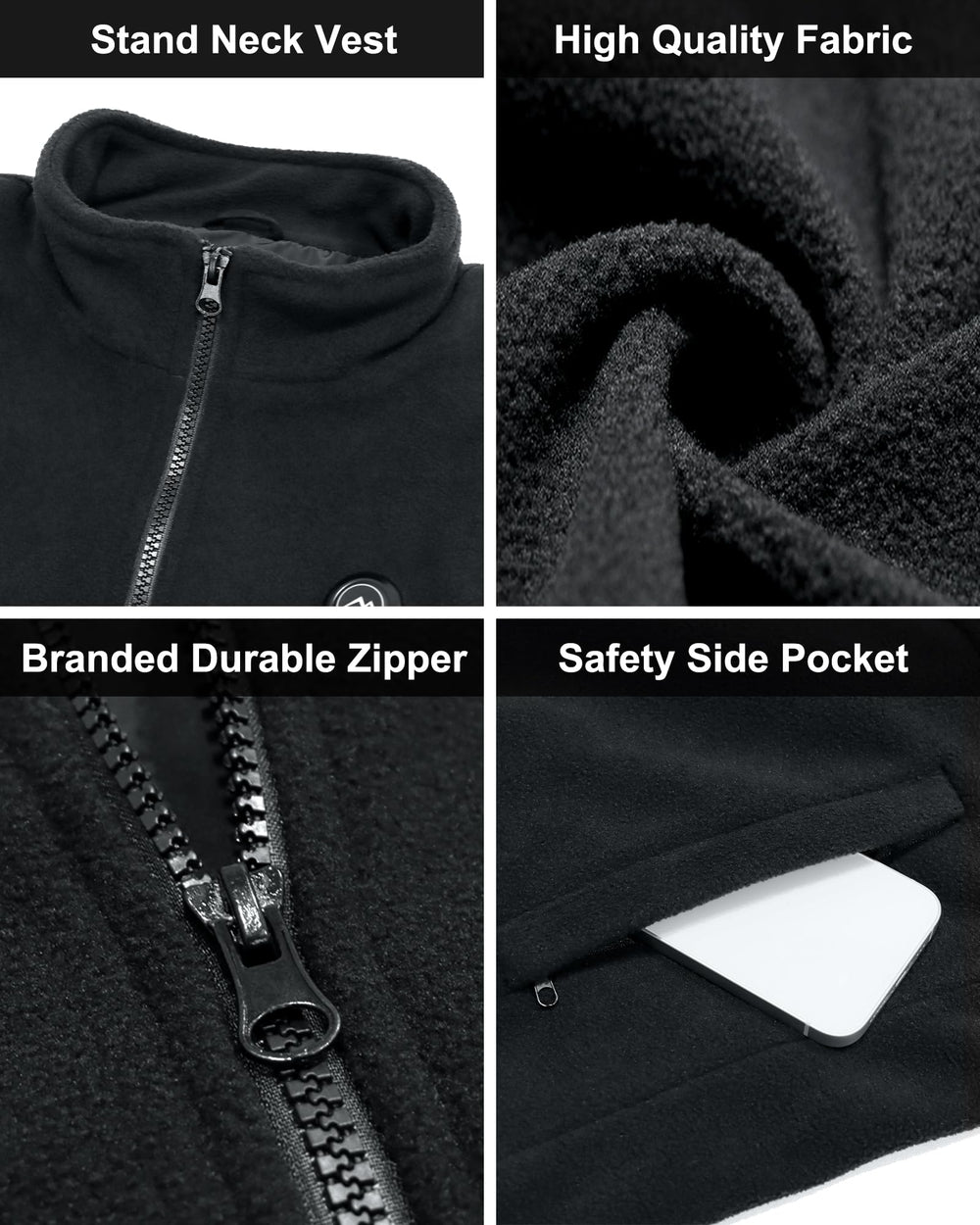 Loowoko heated vest on-the-go style supports hiking, commuting, and chilly office days.