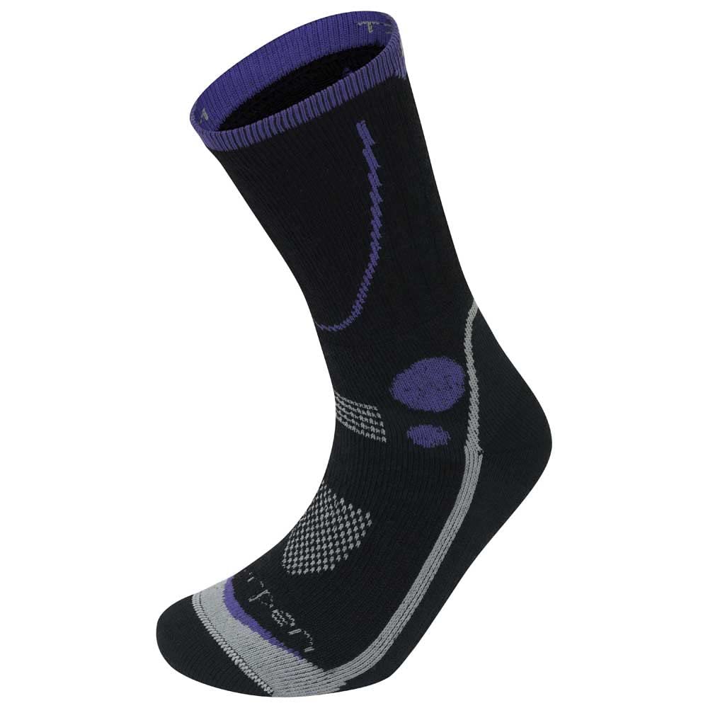 Lorpen T3 Midweight Hiker sock front view balances warmth and breathability for long treks