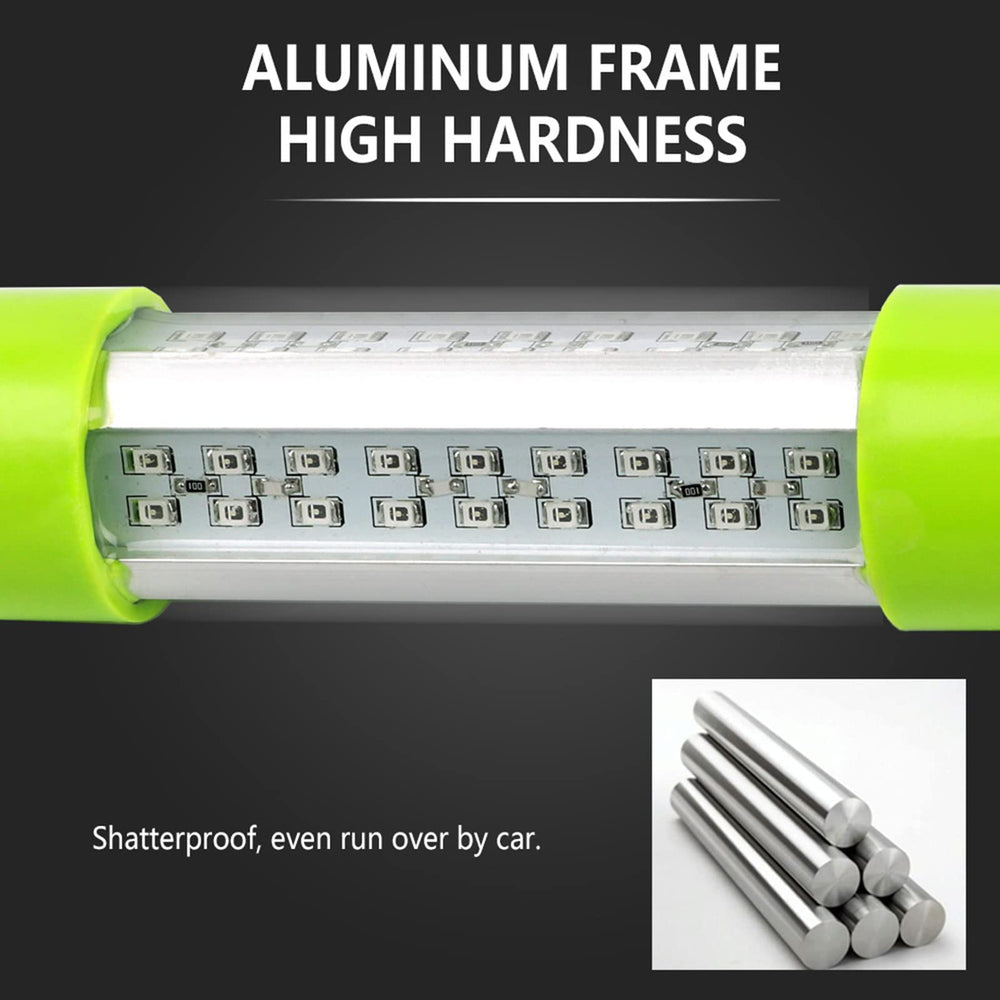Battery clips and car charger option with LOSTCAT light