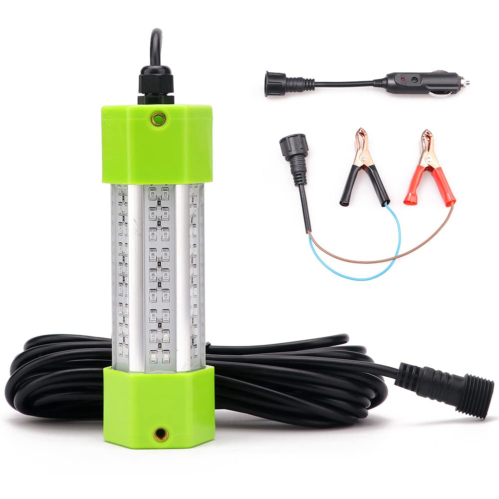 LostCat 70W underwater light with a 360-degree beam for broad fish attraction