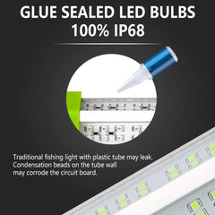 LOSTCAT aluminum frame with cooling design extends LED life.