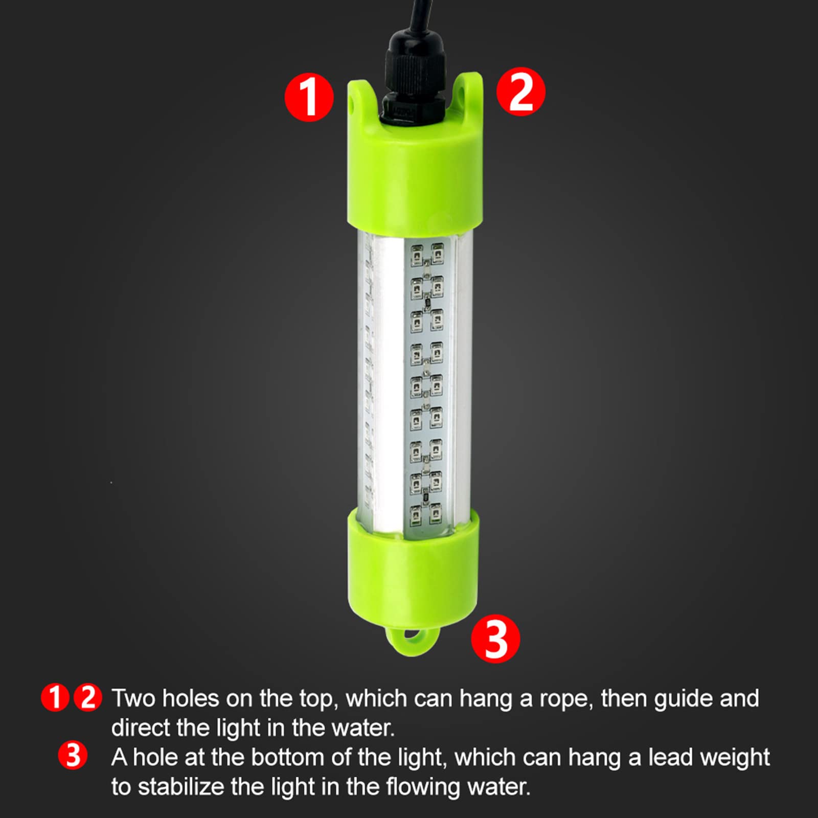 Lostcat top and bottom mounting holes enable versatile placement.