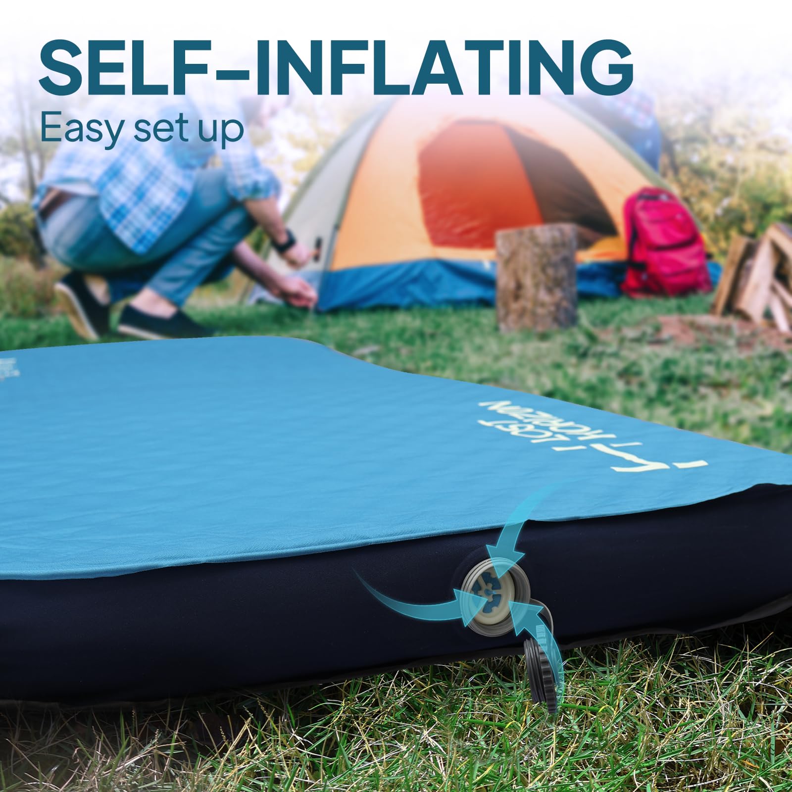 LOSTHORIZON air-foam mattress four-season insulation keeps you warmer outdoors