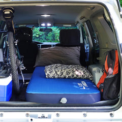 LOSTHORIZON air-foam mattress inflation valve with pump enables quick setup