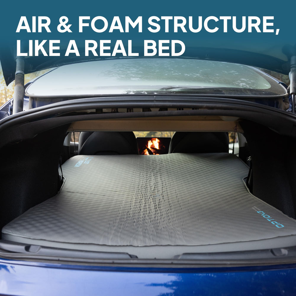 LostHorizon foam-air dual comfort system balances softness and support