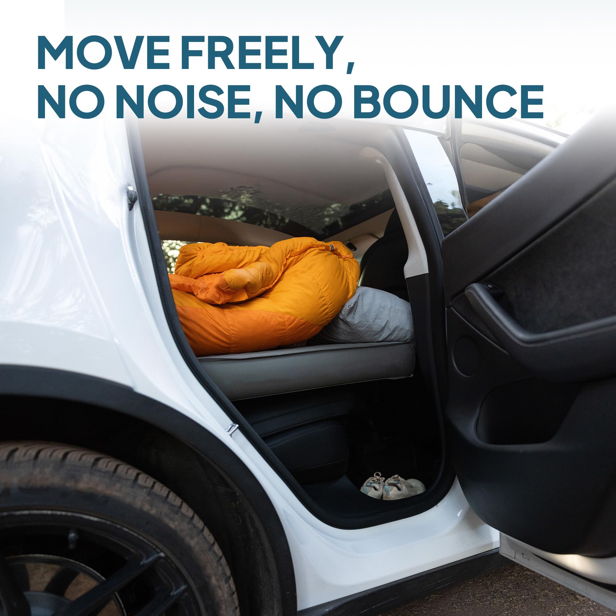 LOSTHORIZON foam and air structure close-up delivers even support.