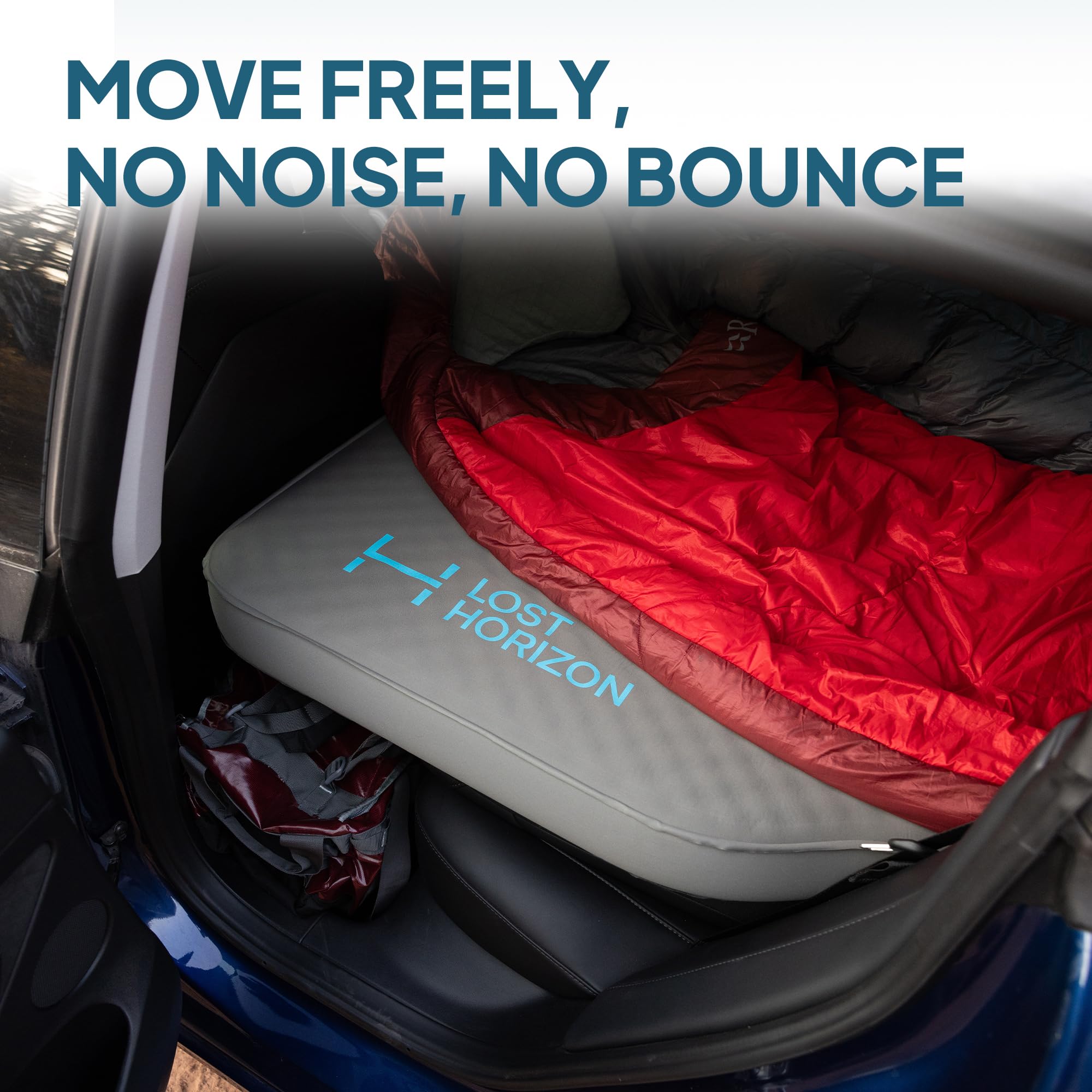 LostHorizon silent stable sleep surface minimizes movement noise