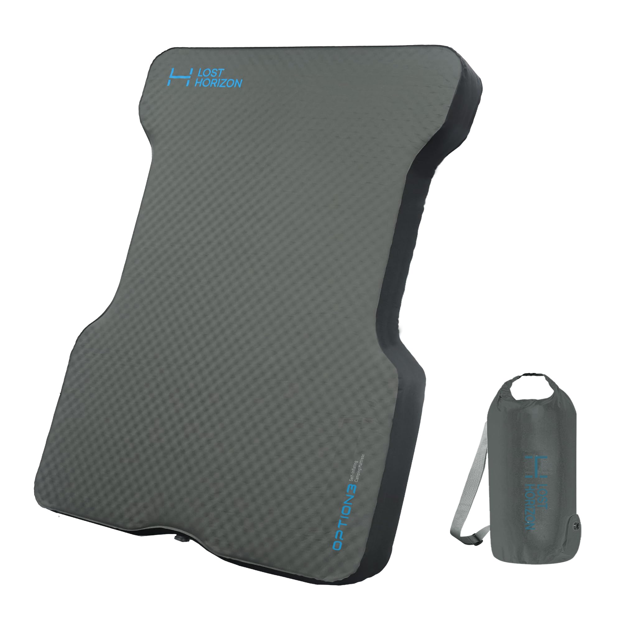 LOSTHORIZON truck bed mattress setup demonstrates full-size fit for outdoor comfort