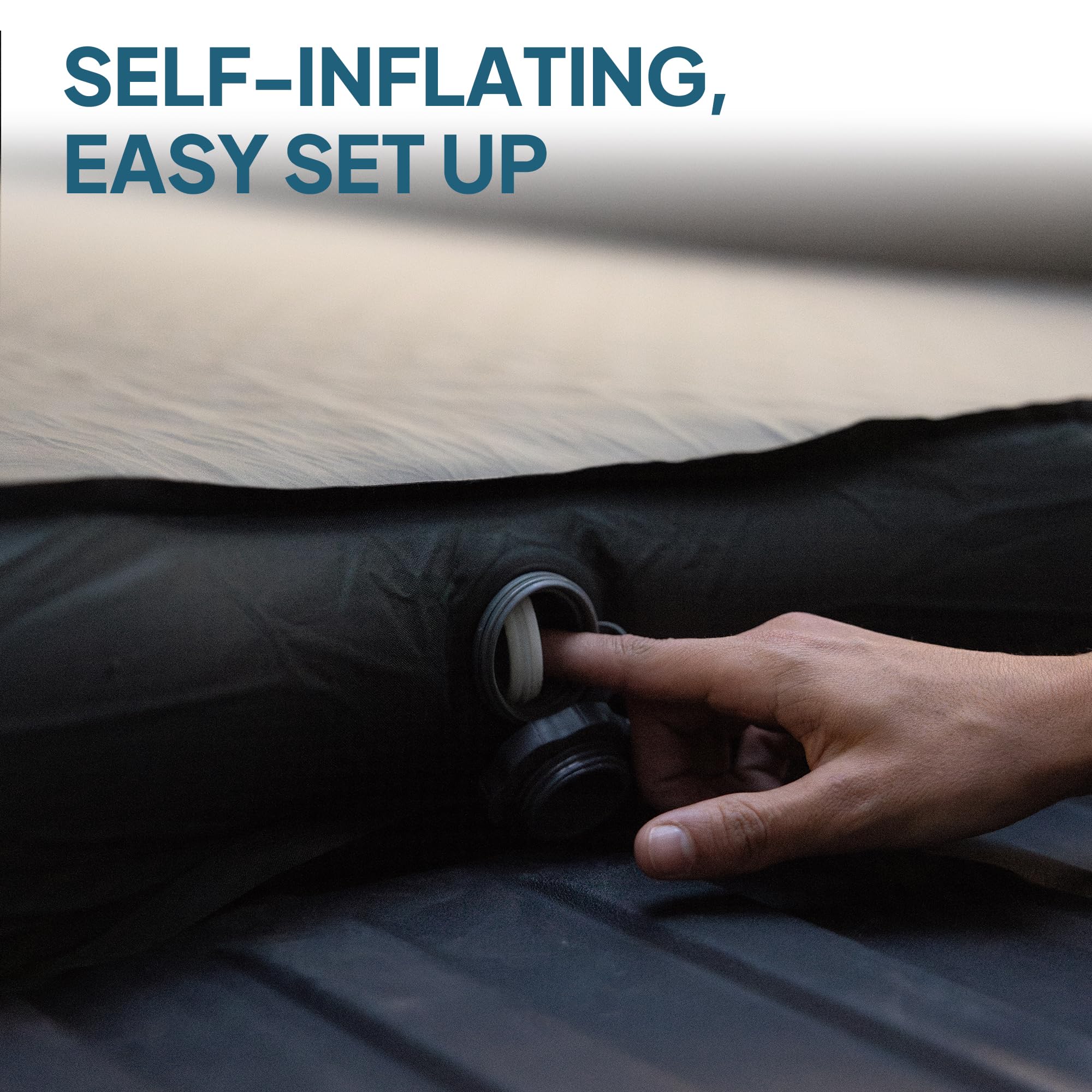 LOSTHORIZON two-person sleep area minimizes disturbances.