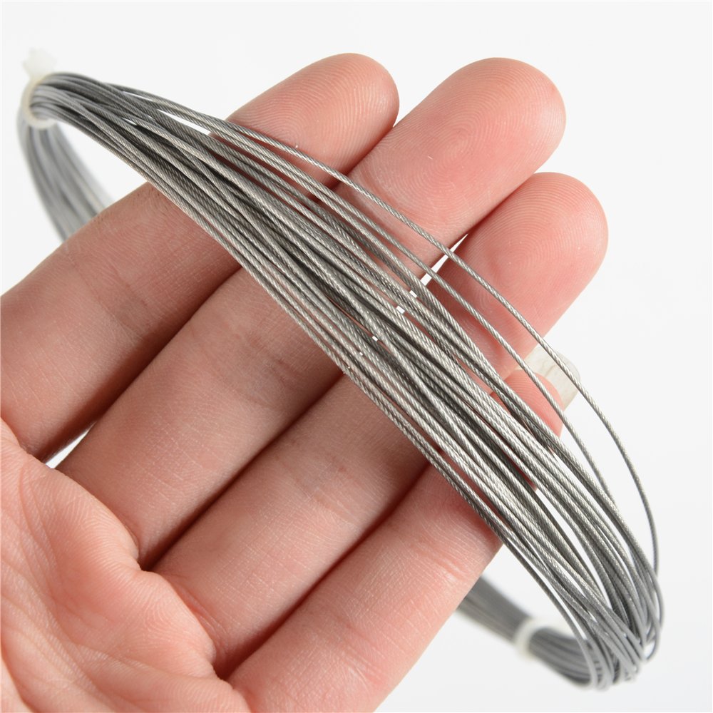 LOTITONG stainless steel leader wire, durable and rust-resistant for sea use.