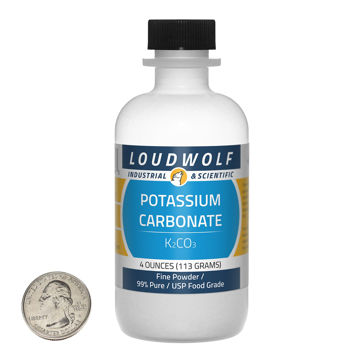 Loudwolf potassium carbonate 4oz bottle for Kansui ramen prep