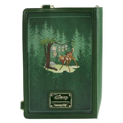 Loungefly Bambi bag back view highlights opossum scene for collectible Disney appeal