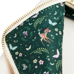 Loungefly Bambi bag side view emphasizes size and portability for outings