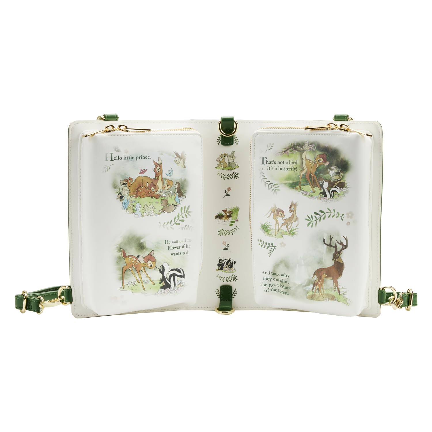 Loungefly Disney Classics Bambi butterfly scene emphasizes nature-inspired charm
