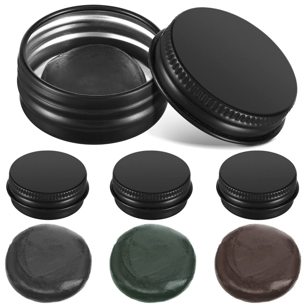 Lounsweer tungsten putty weights in black, green and brown (3 pcs, ~30g each)