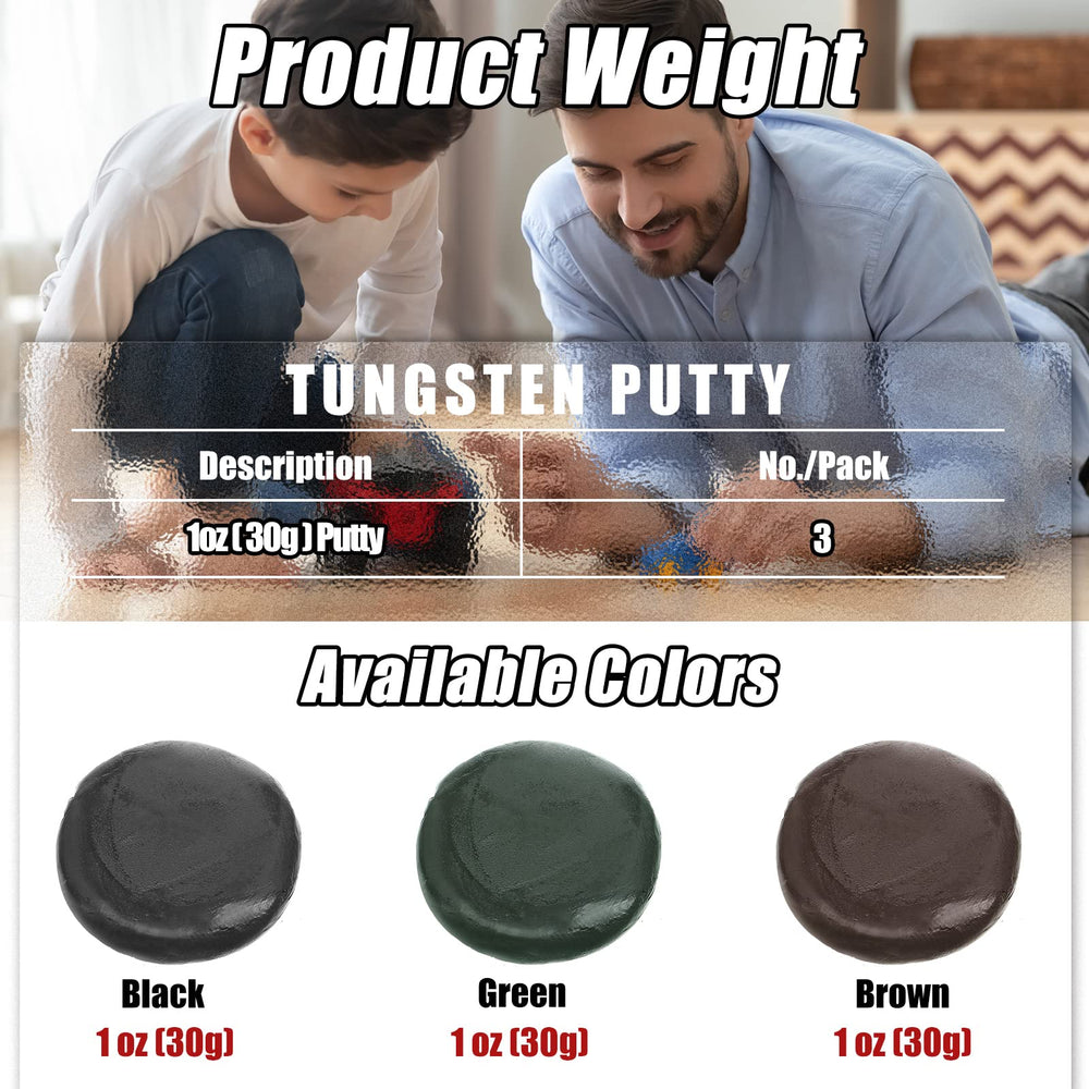 Packaging for Lounsweer tungsten putty set