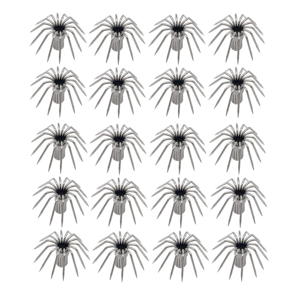 LoveinDIY stainless steel squid hooks in five sizes support versatile rigging and lure construction.